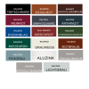 RAL Farben Standard Sockelleiste-